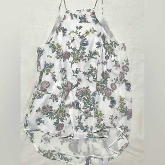 LOFT Ann Taylor Flowy Floral Tunic Tank size M - Picture 12 of 12